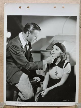 Eleanore Whitney And Makeup Man Candid Key Set Photo 1936 Three Cheers For Love
