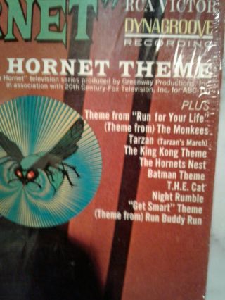 Vintage AL HIRT Meets THE GREEN HORNET LP SHRINK WRAPPED Stereo Record TV Themes 3
