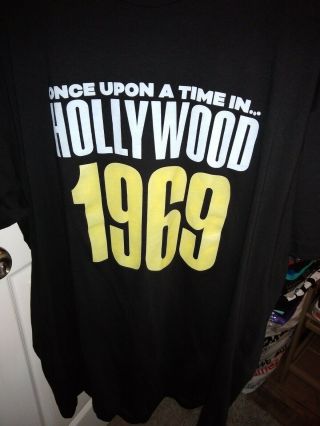 Once Upon A Time In Hollywood 1969 Black Shirt Med Beverly Cinema Tarantino