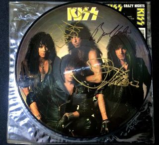 Kiss Band Signed/autographed 