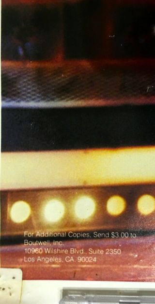 KISS Gene Simmons 1977 Live Shot Poster 