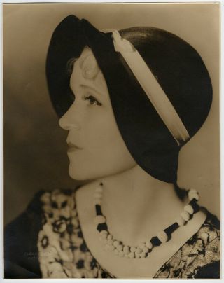 Hollywood Fashion Tastemaker Peggy Hamilton Large Vintage Elmer Fryer Photograph