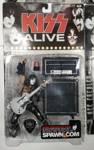 KISS ALIVE Action Figures - Complete Set Of 4 McFarlane Toys 2000 Stage 4