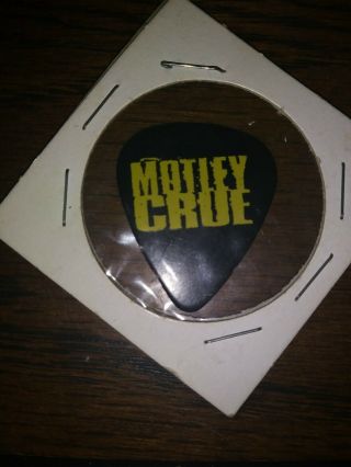 Nikki Sixx Motley Crue 1994 Tour Guitar Pick Rare