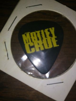 Motley Crue Mick Mars Signature Guitar Pick 1994