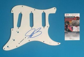 Joe Bonamassa Signed Fender Stratocaster Guitar Pickguard With Jsa Psa