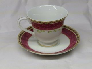 One Royal Albert Old Country Roses " Seasons Of Colour " Footed Cup And Saucer