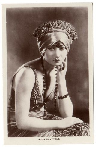Anna May Wong Silent Film Asian Star Vintage C1920 