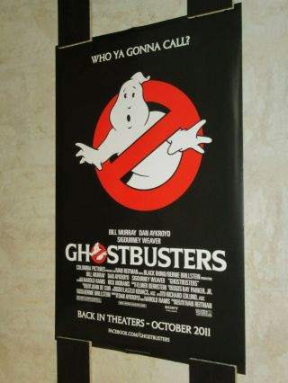 Ghostbusters [1984] [2011 Re - Release] 27x40 Movie Theater Poster [double - Sided]