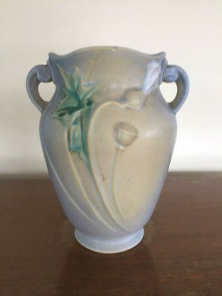 Roseville Pottery Peony Vase,  868 - 7