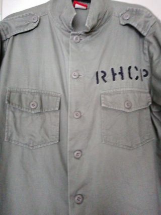 Rare Red Hot Chili Peppers Shirt/jacket 2006 Stadium Arcadium Tour Rhcp