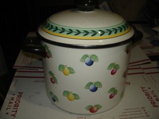 Villeroy & Boch Big Pot With Lid French Garden Made In Germany