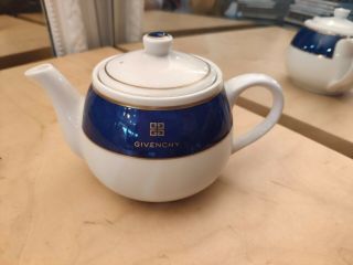 Rare Vintage Givenchy Paris Porcelaine Teapot By Yamaka Japan Collector