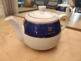 Rare Vintage Givenchy Paris Porcelaine Teapot by Yamaka Japan Collector 4