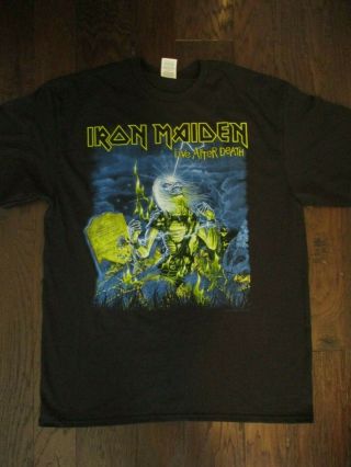 Iron Maiden Concert Tshirt From Dallas 2019 Show -