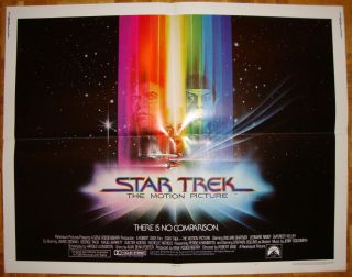 Star Trek,  The Motion Picture - Robert Wise - Sci Fi - Art By Peak - Half Sheet (22x28)