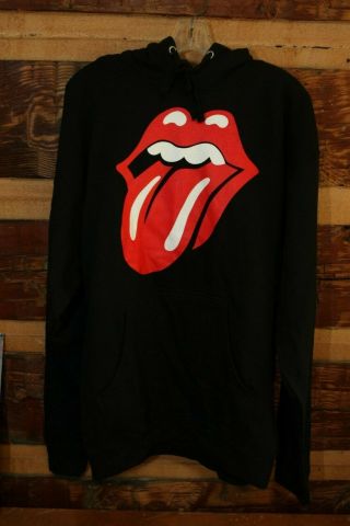Rolling Stones No Filter Tongue Black Hoodie Official Large 2019 Tour