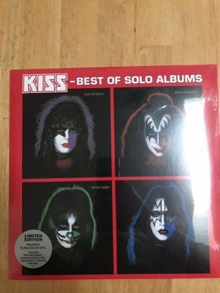 Kiss Best Of Solo Albums 2019 German Lp White/black Splatter Vinyl Still