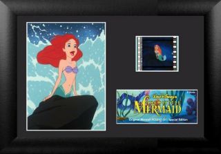 Little Mermaid 1989 Animation Movie Walt Disney Framed Movie Film Cell And Photo