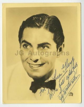 Tyrone Power - Iconic Film And Stage Actor - Signed Photograph