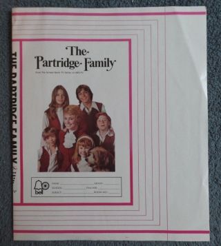 1971 The Partridge Family Book Cover David Cassidy Susan Dey Shirley Jones 2
