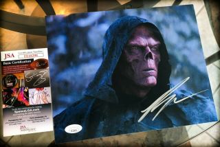 Ross Marquand Signed 8x10 Photo Avengers Endgame Red Skull Stone Keeper Jsa