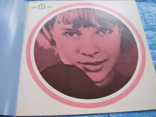 Sylvie Vartan 1965 JAPAN TOUR PROGRAM BOOK & TICKET STUB Very Rare 4