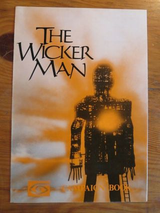 The Wicker Man 1973 Film Publicity Campaign Book Christopher Lee Horror