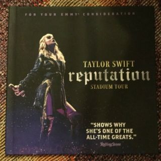 Taylor Swift Reputation Stadium Tour Live Netflix Fyc Dvd -