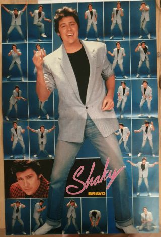 Clippings - Shakin Stevens - 3 Posters 10x16 Inch 1 Full Page Photo - S - 355
