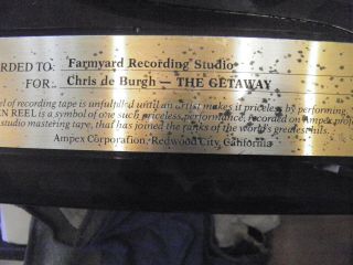 Ampex Golden Reel Award - CHRIS DE BURGH THE GETAWAY 3