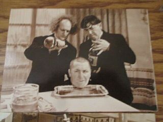 3 Vintage 1982 The Three Stooges Comedy Postcards Larry Mo Curly 4