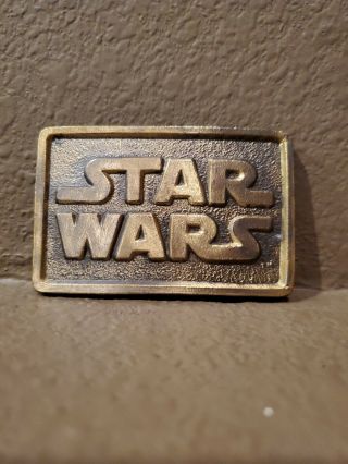 Collectors Star Wars 1977 Belt Buckle