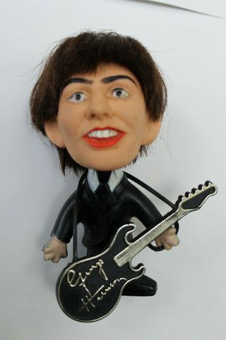 George Harrison Remco Beatles Doll W.  Guitar 1964