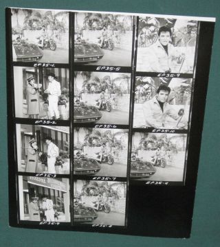 Elvis Presley 8 X 10 B/w Contact Print Photo 1967 Clambake Rare
