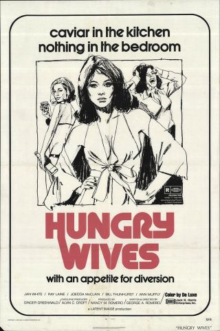 Hungry Wives (aka Season Of The Witch) 1973 27x41 Orig Movie Poster Fff - 33845