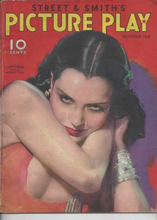 Picture Play - Lupe Velez - October 1931