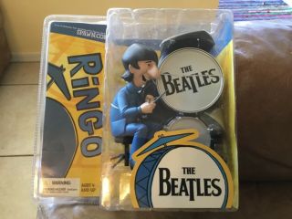 The Beatles Ringo Starr 2004 Mcfarlane Cartoon Figure In The Package.