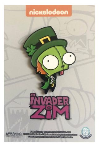 Invader Zim Leprechaun Gir Pin Licensed Official Jhonen Vasquez Zen
