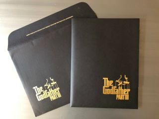Godfather Part Iii Press Kit 1990 Coppola Pacino