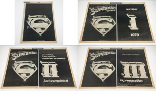 Superman Iii_original " 1980 " Trade Print Multi - Page Ad Spread_7pg Poster_1983