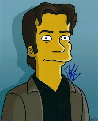 Jason Bateman The Simpsons Rare 8x10 Hand Signed Autograph Photo