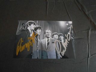 Beatles Paul And Ringo Star Autographed Photo