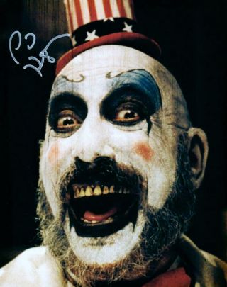 Sid Haig Autographed 8x10 Photo Signed Picture,