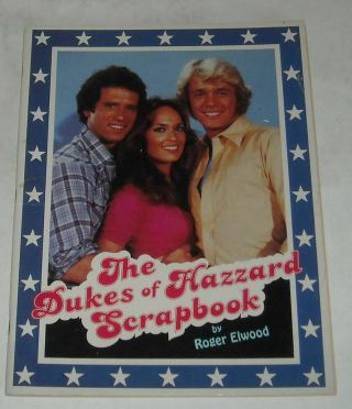 1981 Weekly Reader Books Tv The Dukes Of Hazzard Scrapbook Sc Book W Photos