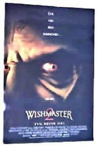 Wishmaster 2 Evil Never Dies Rolled Movie Poster 1999 Ii