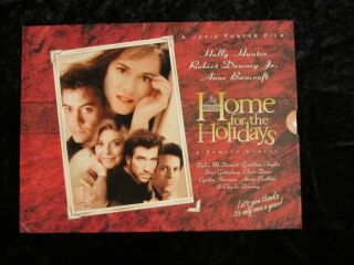 Home For The Holidays Sales Brochure Robert Downey Jr,  Holly Hunter - Rare Item