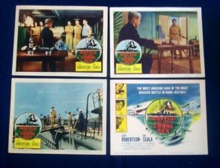 Battle Of The Coral Sea 11x14 Lobby Card Set 1959