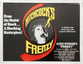 Frenzy Movie Poster Alfred Hitchcock 