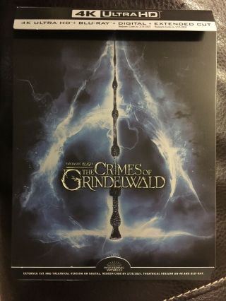 Fantastic Beasts Crimes Of Grindelwald 4k Uhd/3d/blu - Ray Steelbook™ Bestbuy
